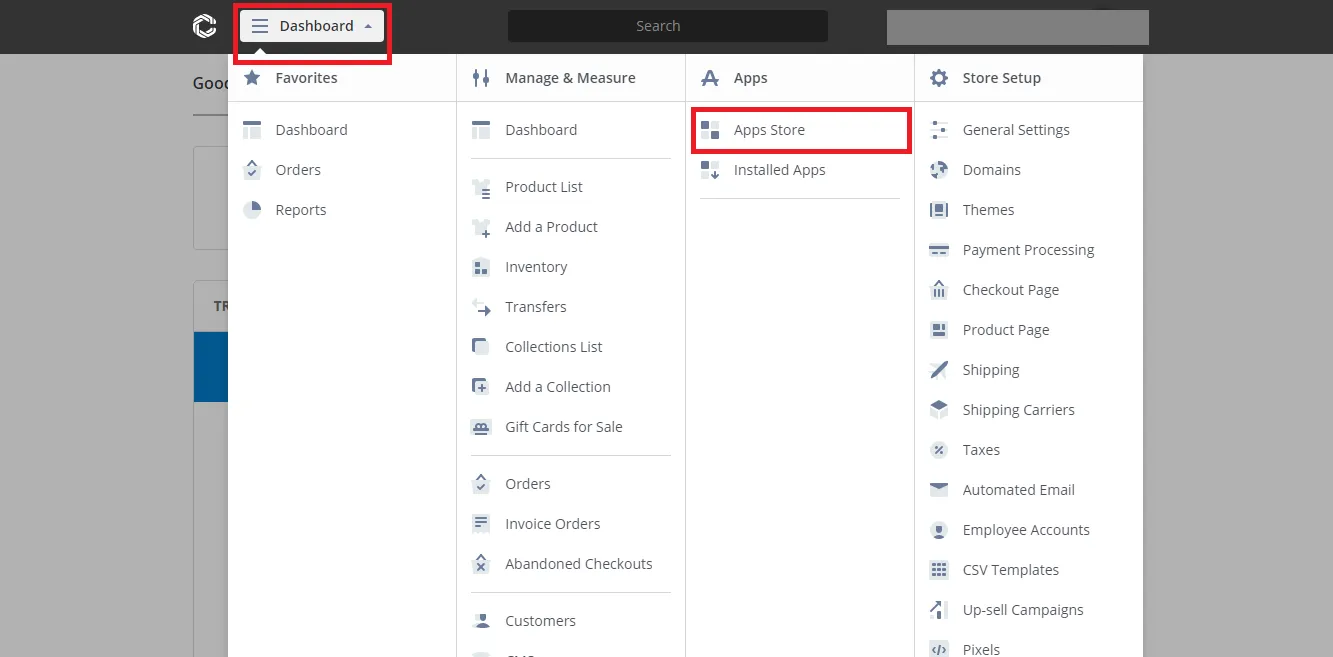 CommerceHQ Admin Panel
