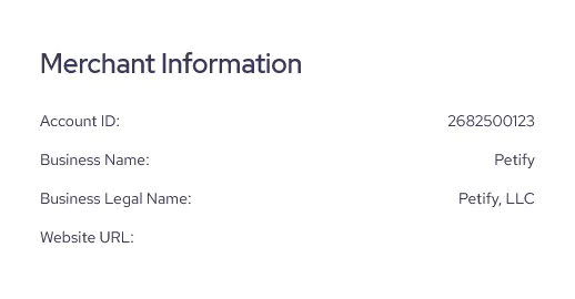Helcim – Merchant Information 